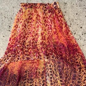Delia’s high low skirt